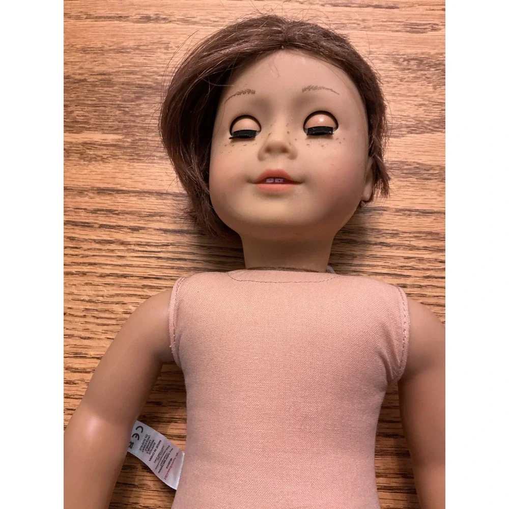 American Girl Saige Copeland Auburn Hair Blue Eyes Freckles2013  see description